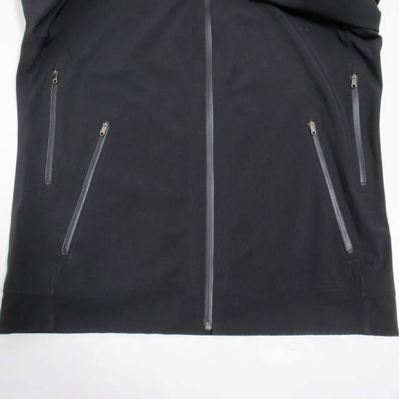 Lululemon Furtive Jacket Black / Heathered Slate / Black Size XL Water-Resistant - Picture 4 of 12